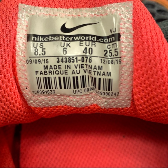 NIKE AIR MAX TORCH -4 343851–076 Multicolor Lace-Up Women’s Shoes Size:8.5 - Picture 15 of 16